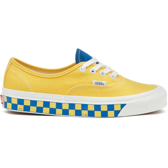 🆕Vans Authentic 44 DX Anaheim Factory OG Yellow Blue Check M7 | W8.5 NWT NWOB - Picture 7 of 8